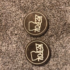 Set of “zip code” coasters!